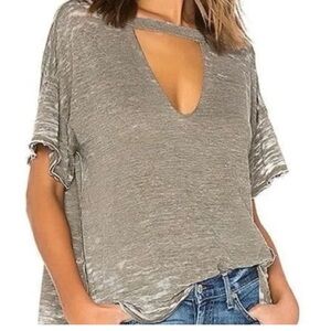 We The Free - Free People Jordan Tee - Green Small